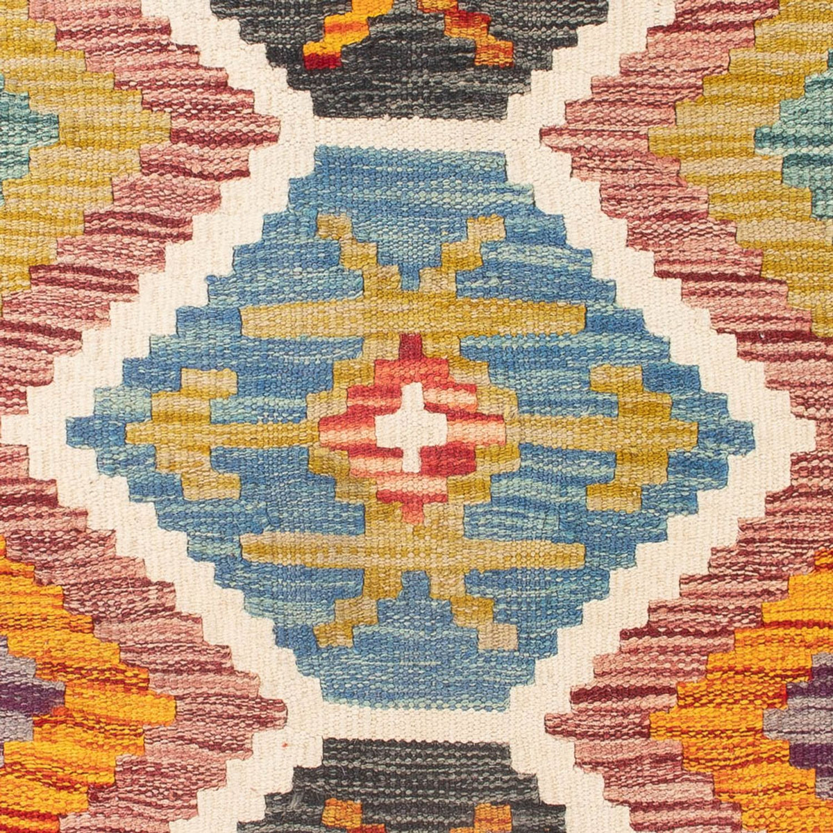 Tappeto Kelim - Splash - 92 x 63 cm - multicolore