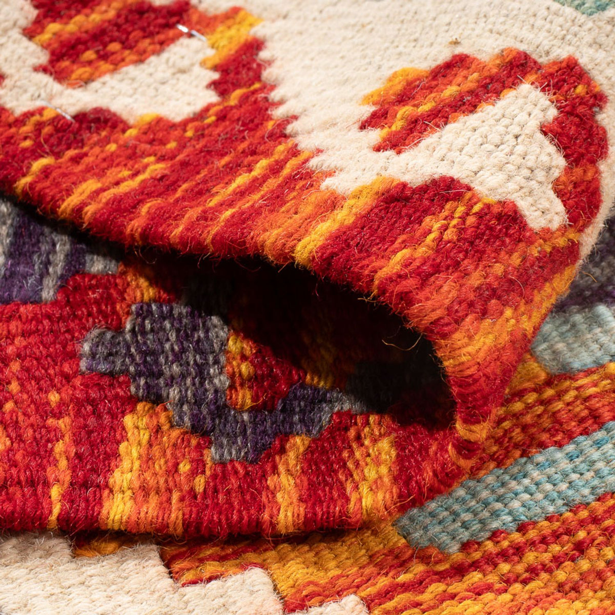 Tappeto Kelim - Splash - 91 x 62 cm - multicolore