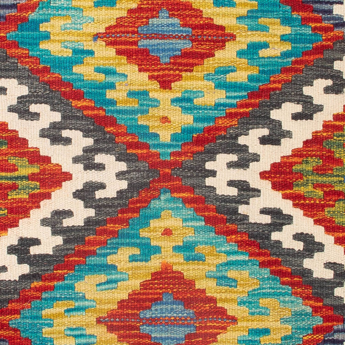 Tappeto Kelim - Splash - 90 x 60 cm - multicolore