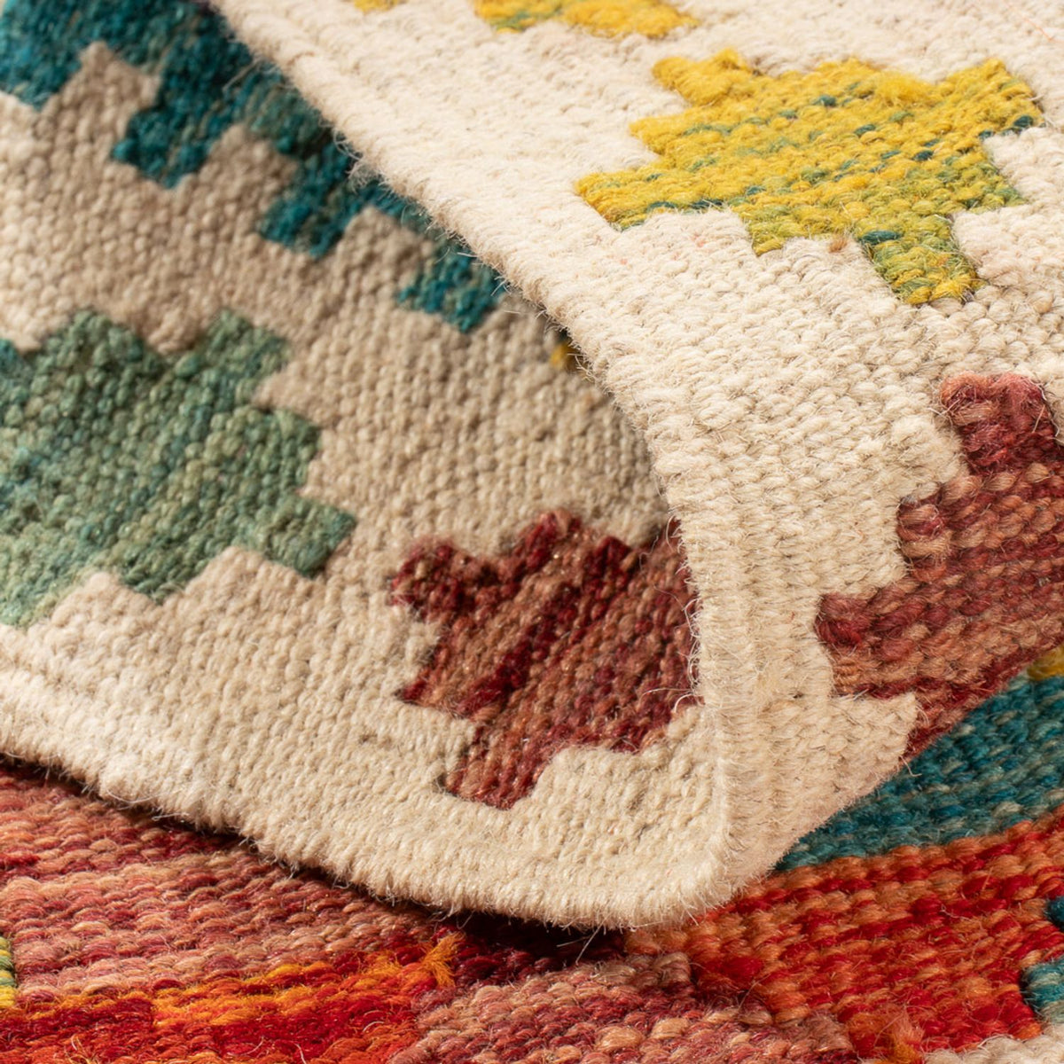 Tappeto Kelim - Splash - 84 x 62 cm - multicolore