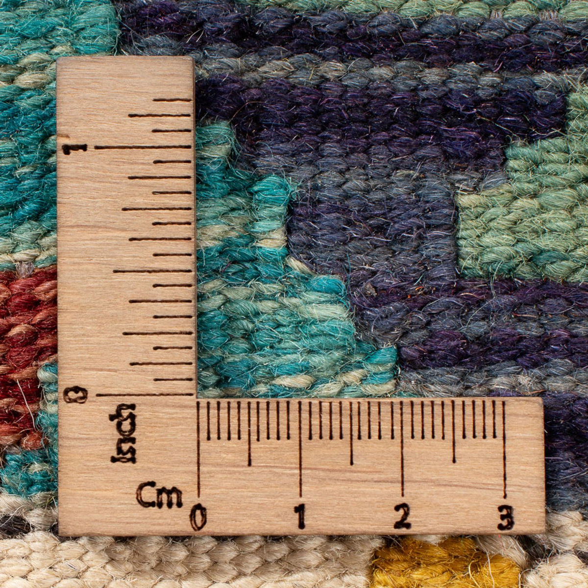 Tappeto Kelim - Splash - 84 x 62 cm - multicolore