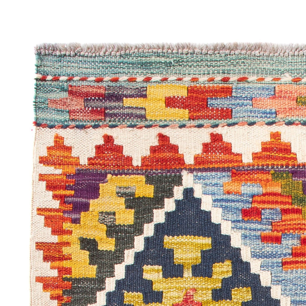 Tappeto Kelim - Splash - 93 x 65 cm - multicolore