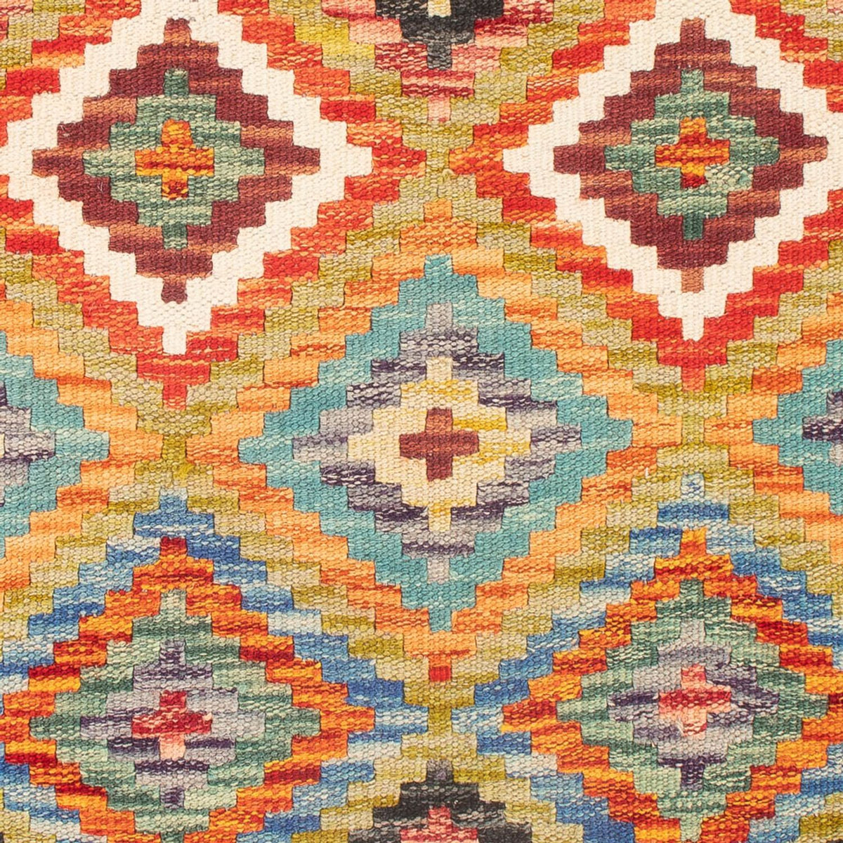 Tappeto Kelim - Splash - 98 x 60 cm - multicolore