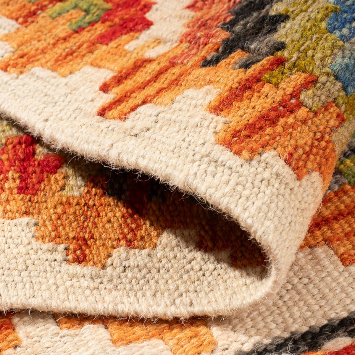 Tappeto Kelim - Splash - 98 x 60 cm - multicolore