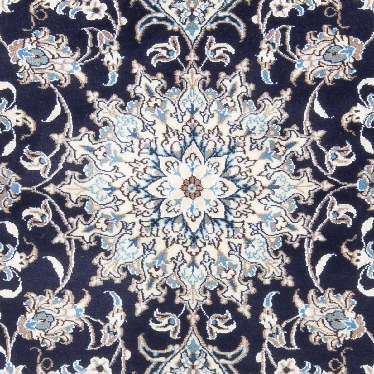 Tappeto Persero - Nain - 202 x 144 cm - blu scuro