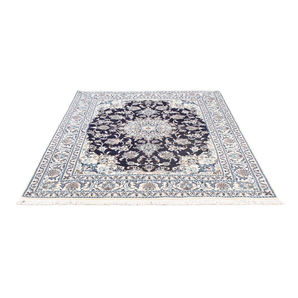 Tappeto Persero - Nain - 202 x 144 cm - blu scuro