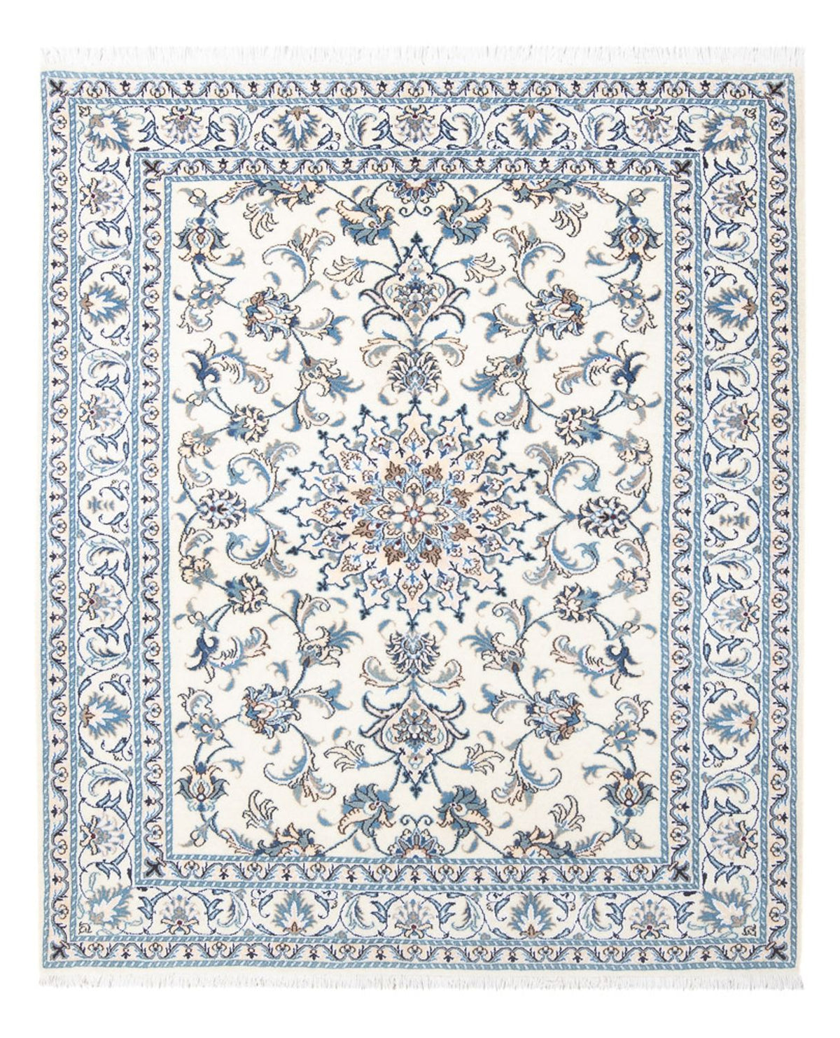 Tappeto Persero - Nain - 194 x 147 cm - crema