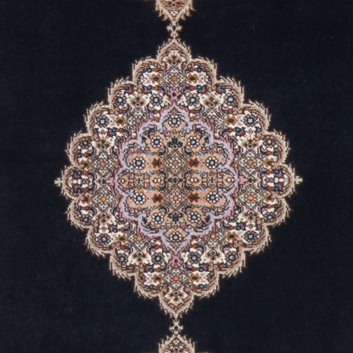 Tappeto Persero - Tabriz - Reale - 142 x 75 cm - blu scuro