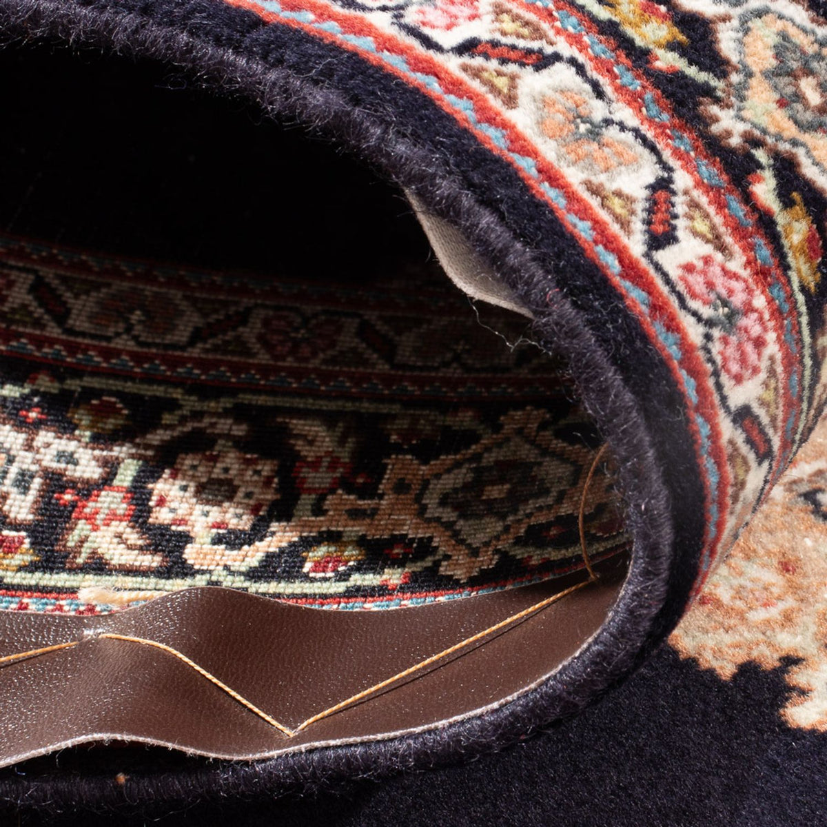 Tappeto Persero - Tabriz - Reale - 142 x 75 cm - blu scuro