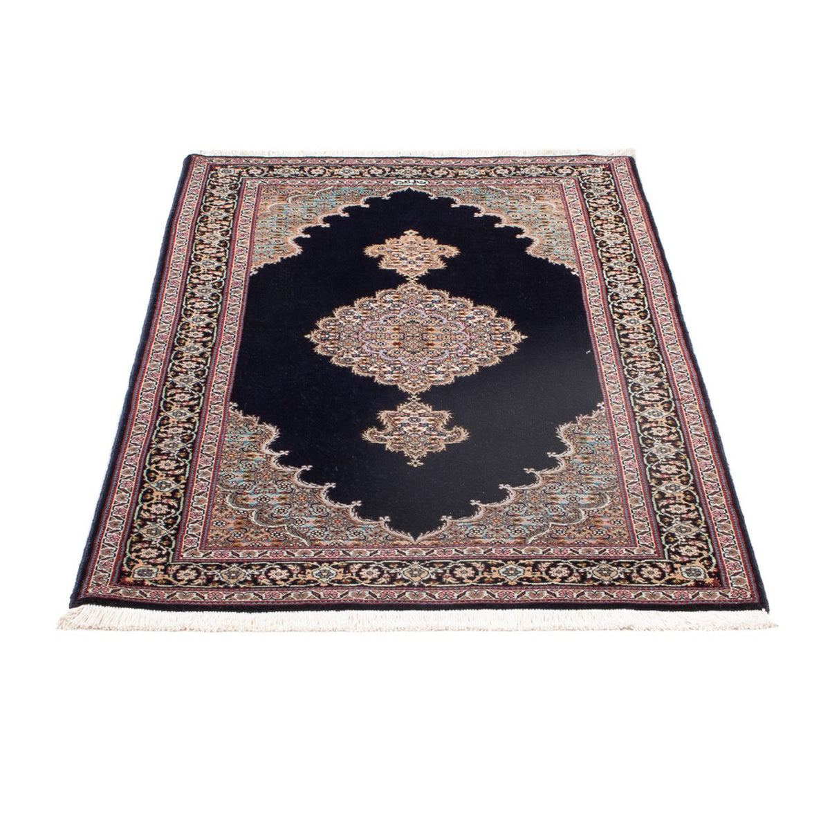 Tappeto Persero - Tabriz - Reale - 142 x 75 cm - blu scuro