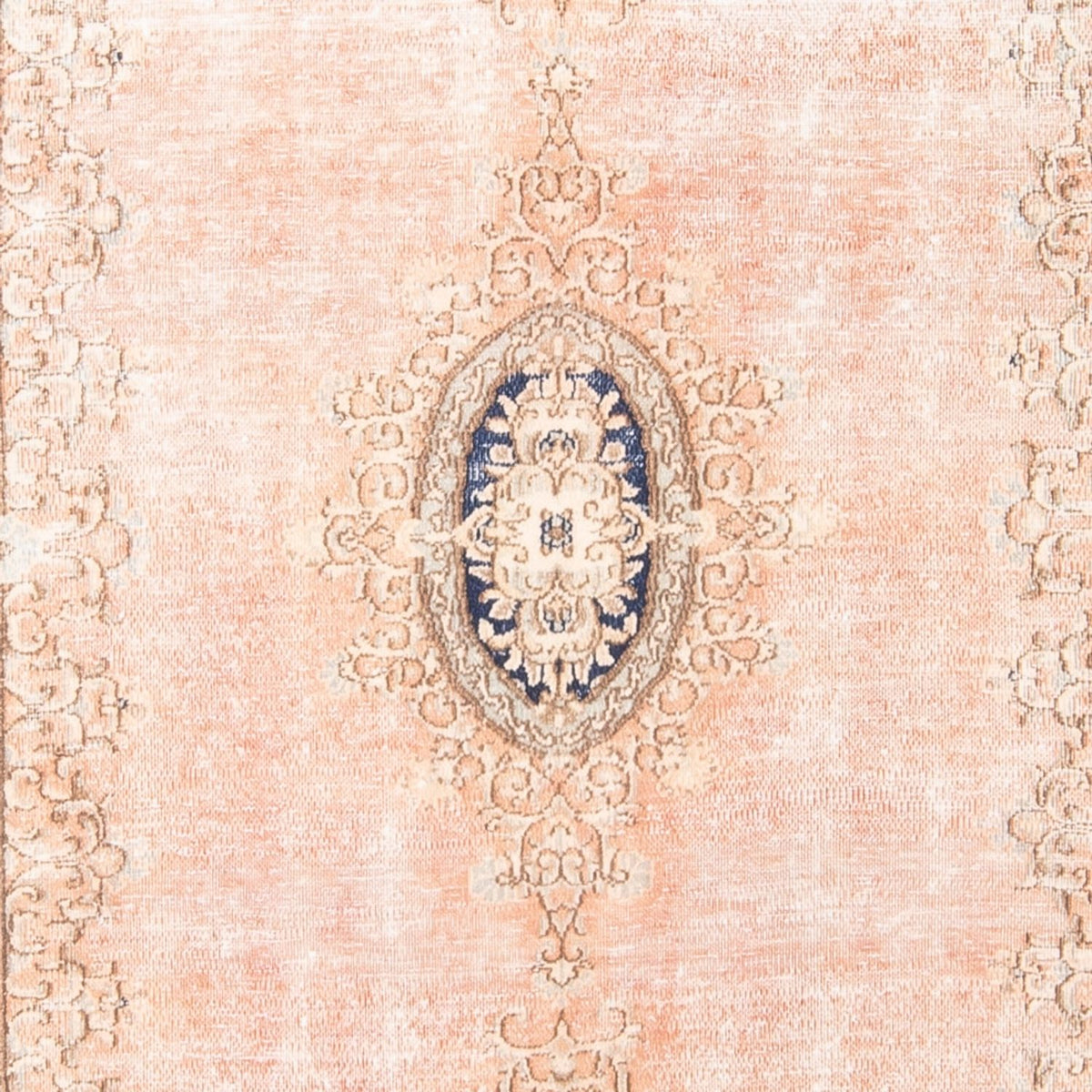 Tappeto vintage - 212 x 122 cm - rosa