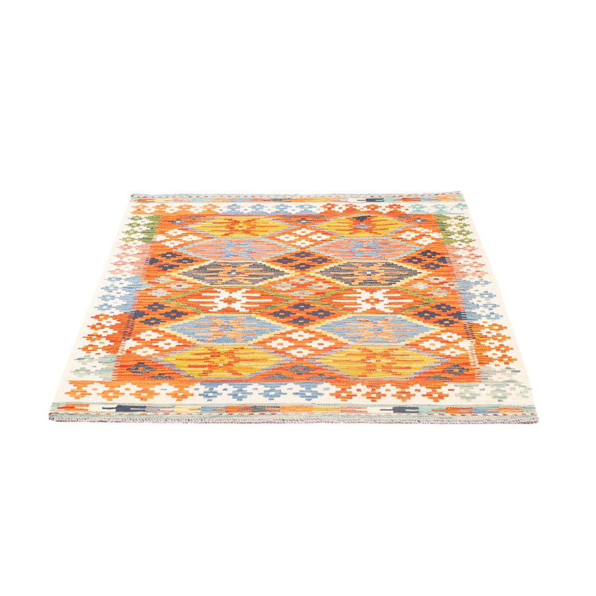 Tappeto Kelim - Splash - 150 x 99 cm - multicolore