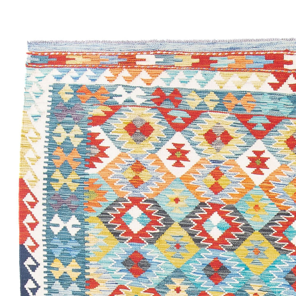 Tappeto Kelim - Splash - 290 x 202 cm - multicolore