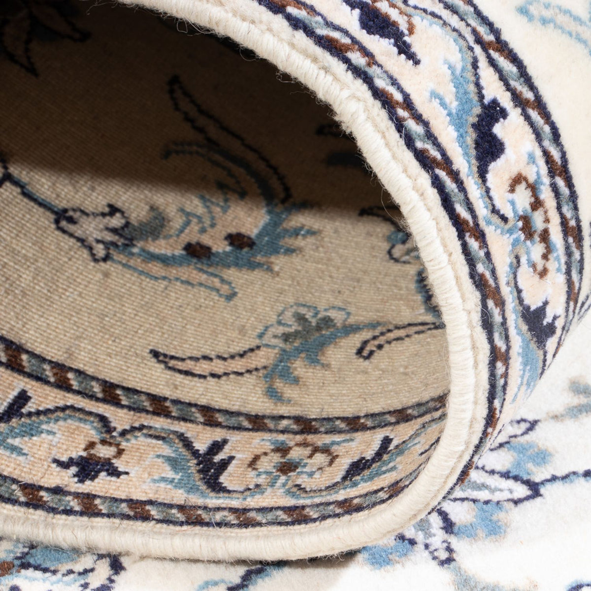 Tappeto corsia Tappeto Persero - Nain - 184 x 76 cm - crema