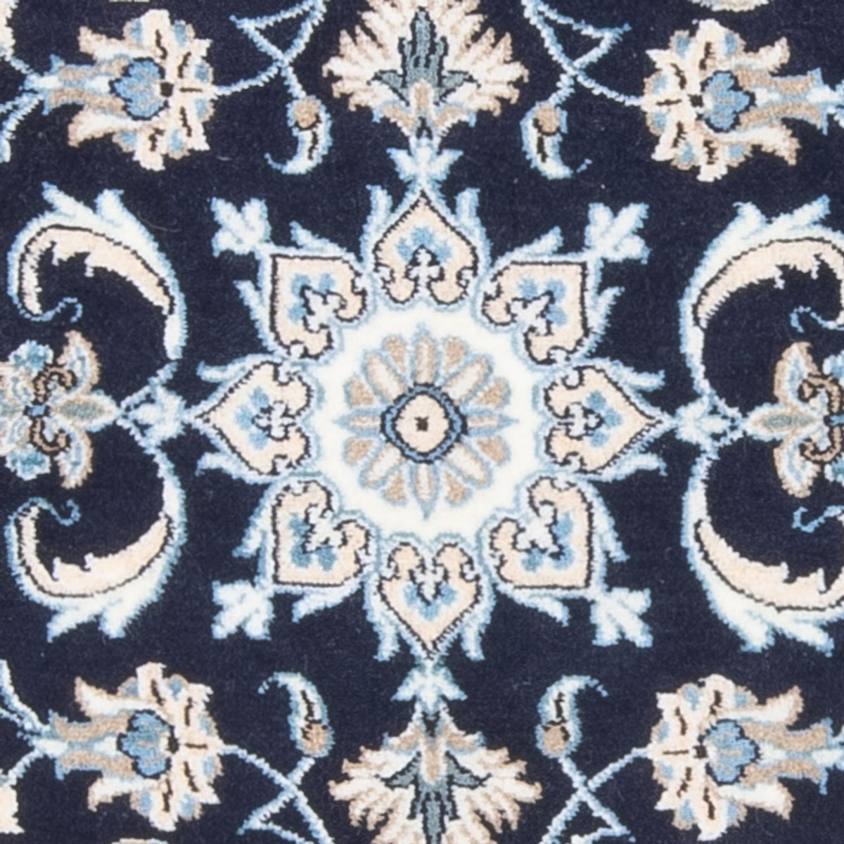 Tappeto Persero - Nain - 137 x 67 cm - blu scuro