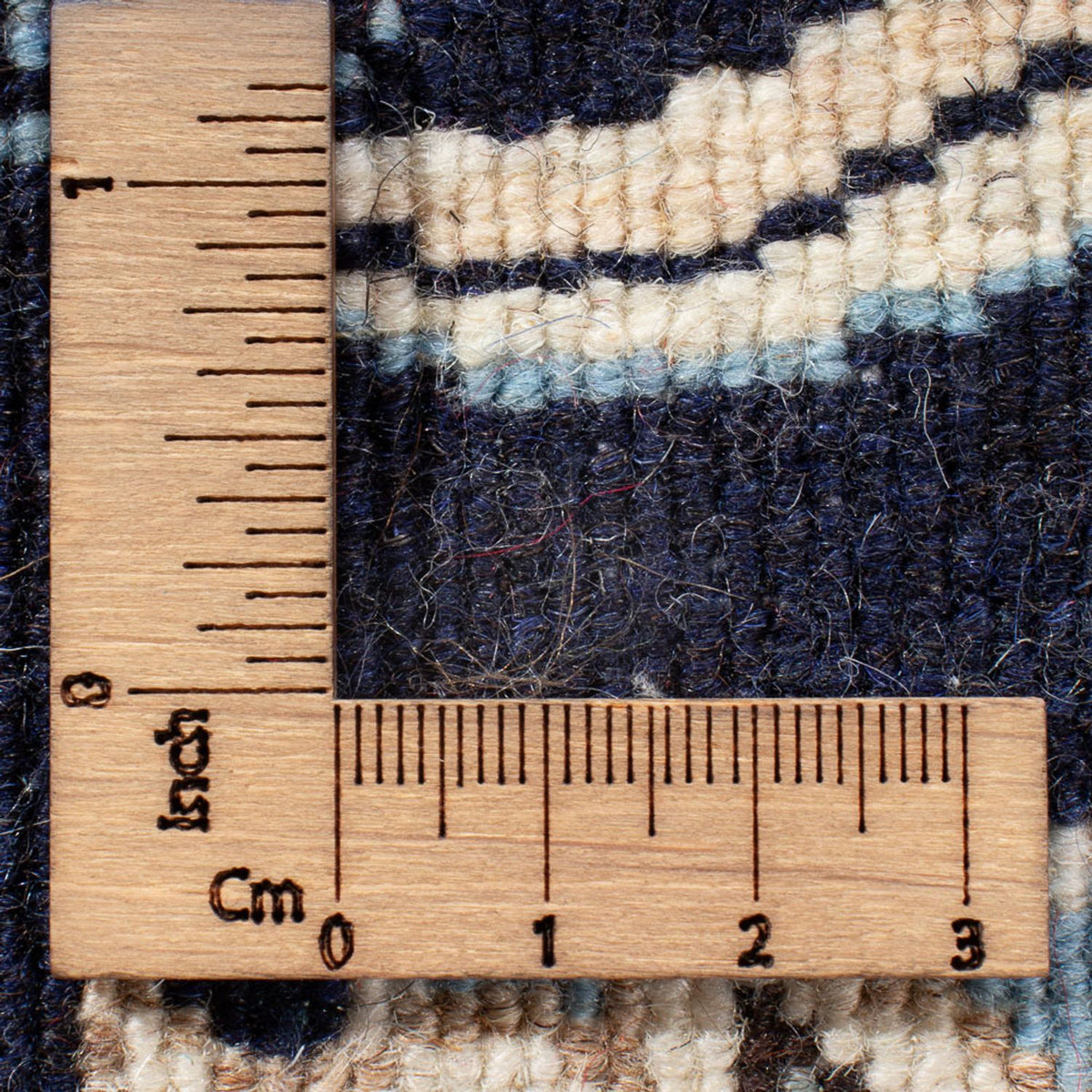 Tappeto Persero - Nain - 137 x 67 cm - blu scuro