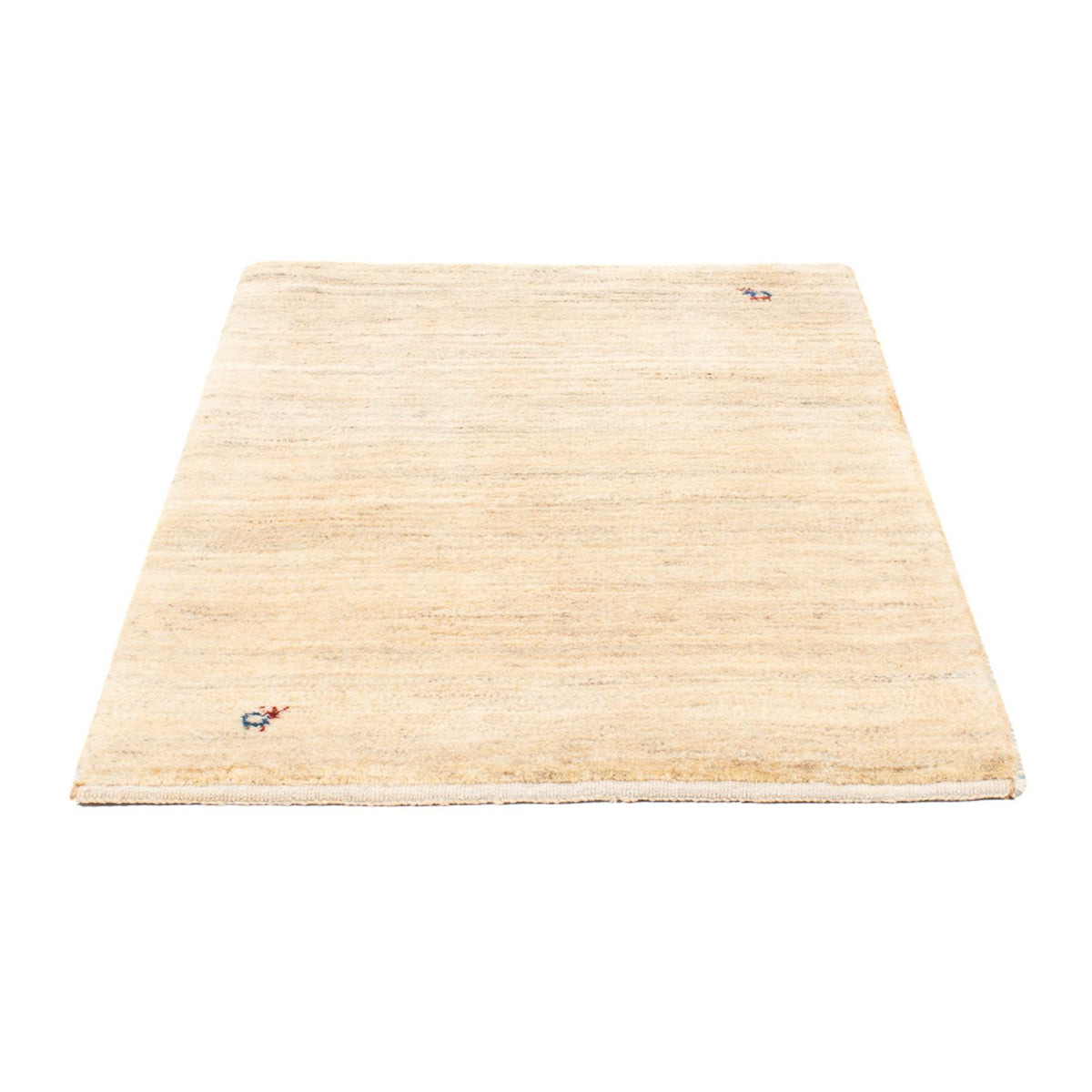 Tappeto Gabbeh - Persero - 127 x 83 cm - bianco naturale