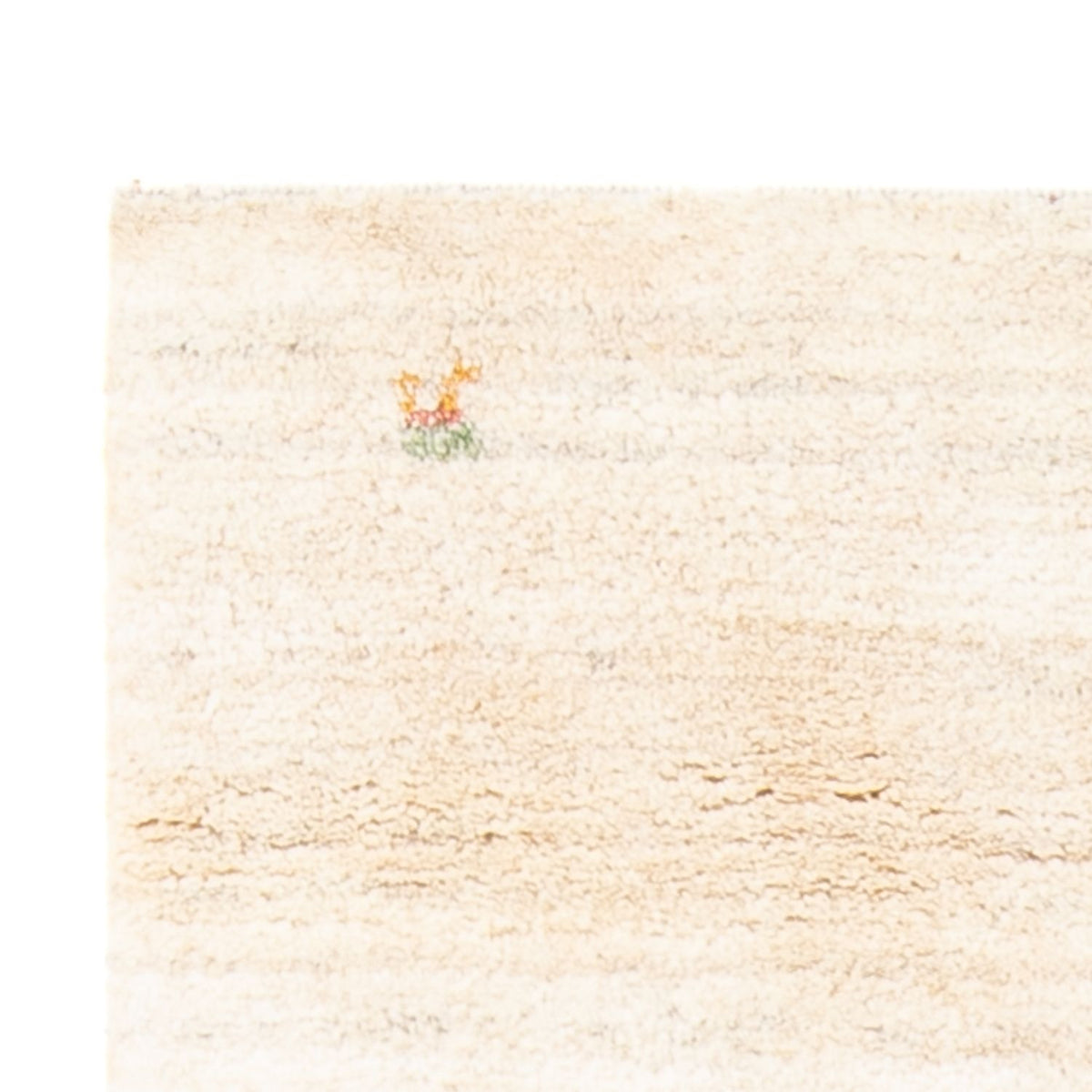 Tappeto Gabbeh - Persero - 144 x 71 cm - bianco naturale