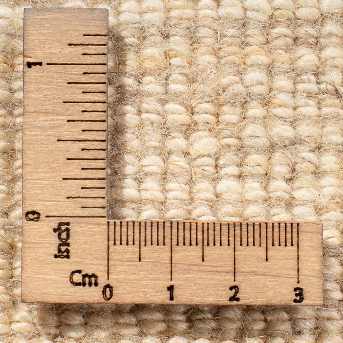 Tappeto Gabbeh - Persero - 144 x 71 cm - bianco naturale