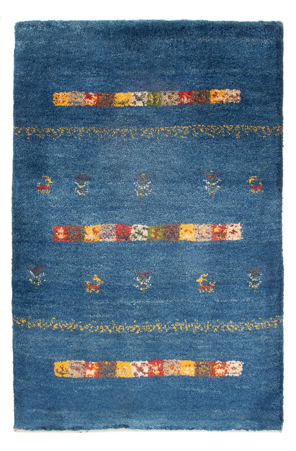 Tappeto Gabbeh - Persero - 92 x 65 cm - multicolore