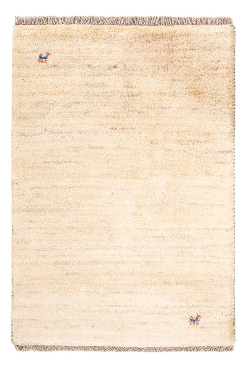 Tappeto Gabbeh - Persero - 86 x 60 cm - beige chiaro