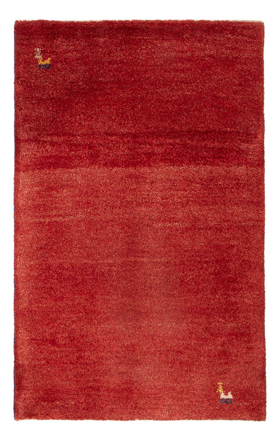 Tappeto Gabbeh - Persero - 90 x 62 cm - rosso