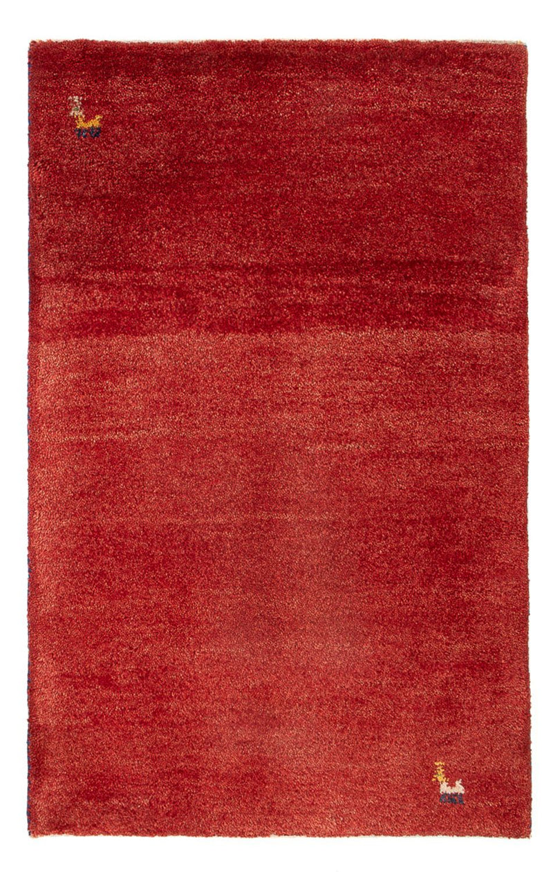 Tappeto Gabbeh - Persero - 90 x 62 cm - rosso