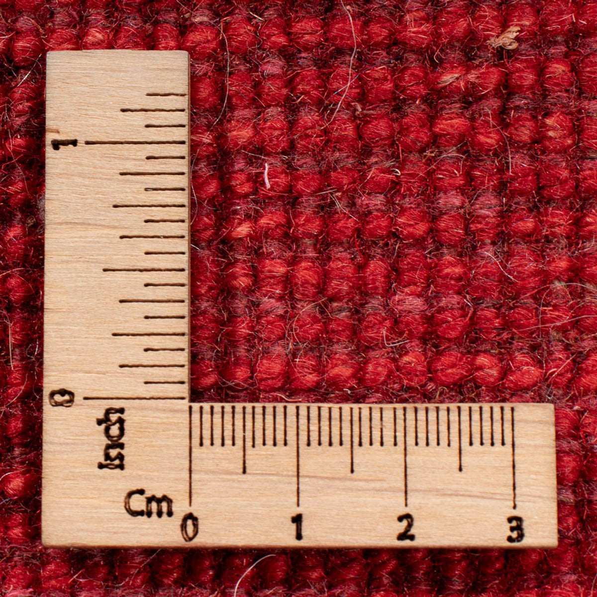 Tappeto Gabbeh - Persero - 206 x 158 cm - rosso