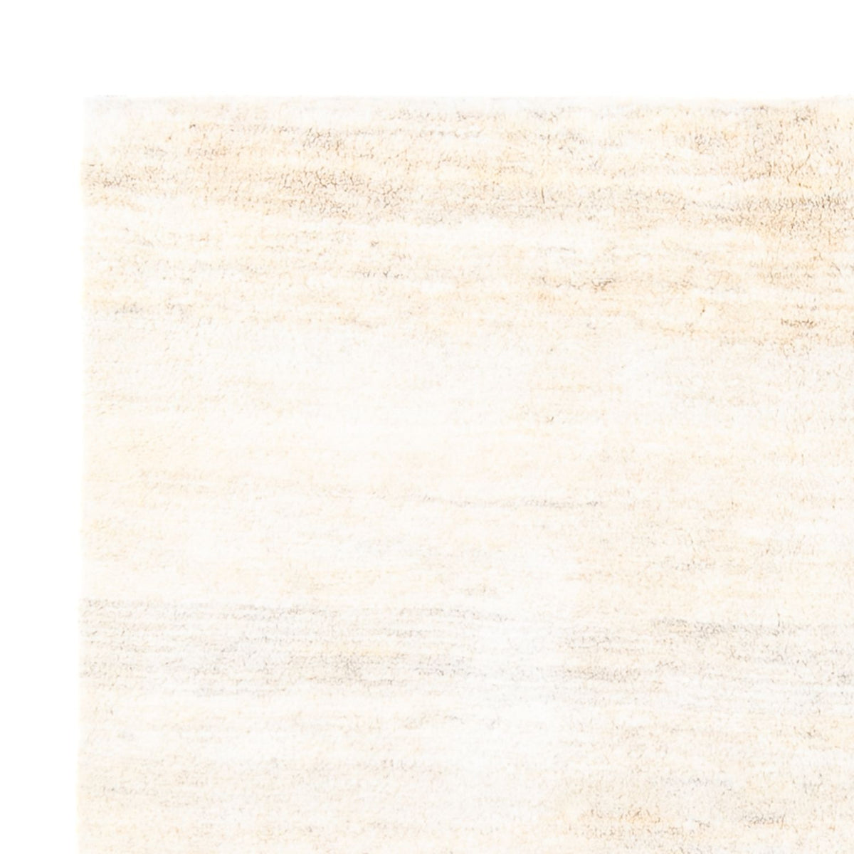 Tappeto Gabbeh - Persero - 196 x 156 cm - bianco naturale