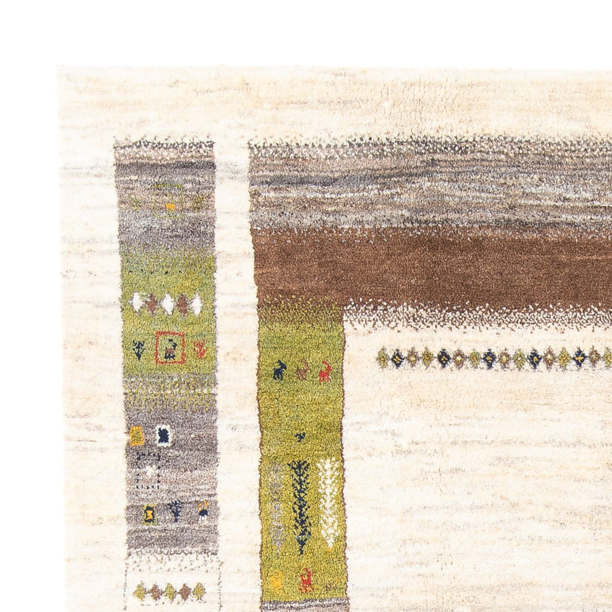 Tappeto Gabbeh - Persero - 245 x 200 cm - crema