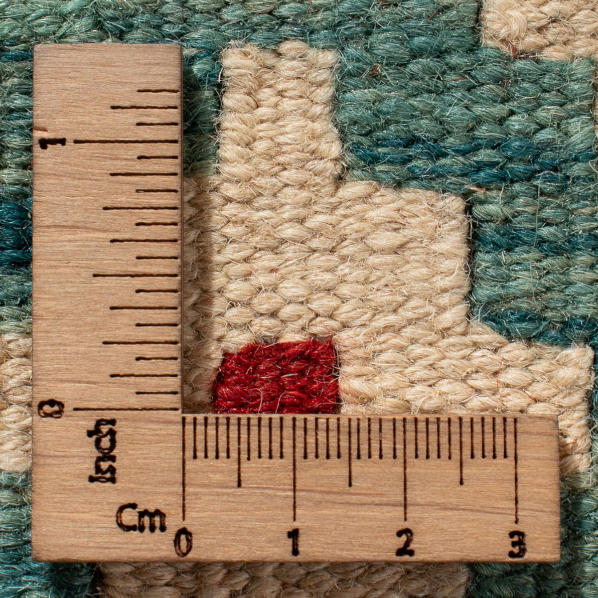 Tappeto Kelim - Splash quadrato - 88 x 90 cm - multicolore