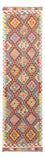 Tappeto corsia Tappeto Kelim - Splash - 286 x 78 cm - multicolore