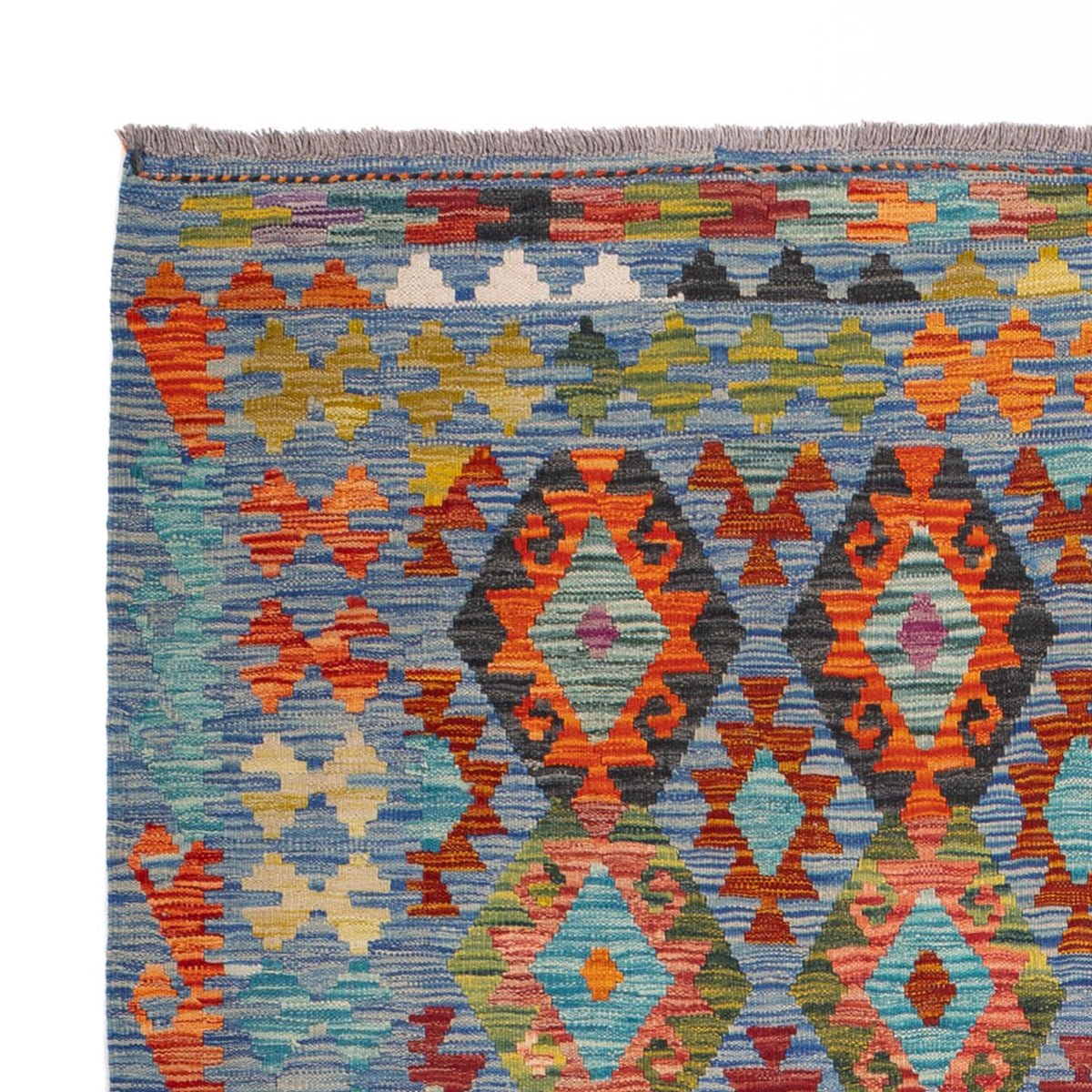 Tappeto Kelim - Splash - 241 x 175 cm - multicolore