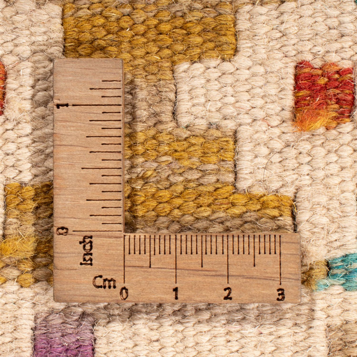 Tappeto Kelim - Splash - 246 x 204 cm - multicolore