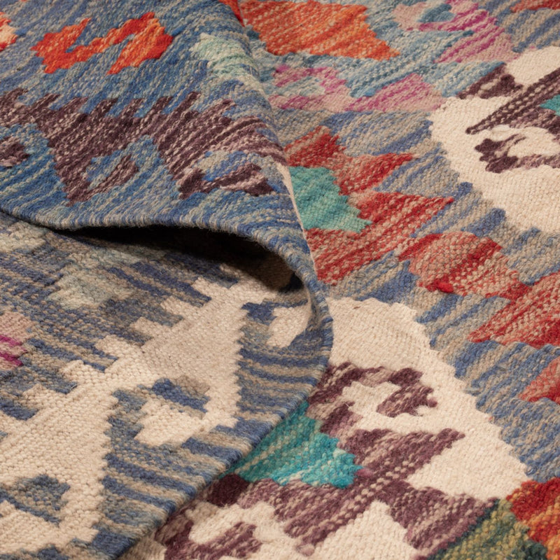 Tappeto Kelim - Splash - 301 x 201 cm - multicolore