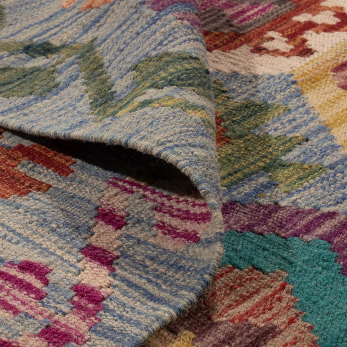 Tappeto Kelim - Splash - 300 x 203 cm - multicolore