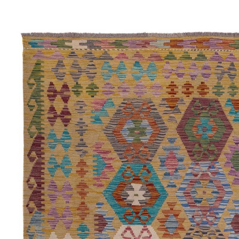 Tappeto Kelim - Splash - 306 x 208 cm - multicolore