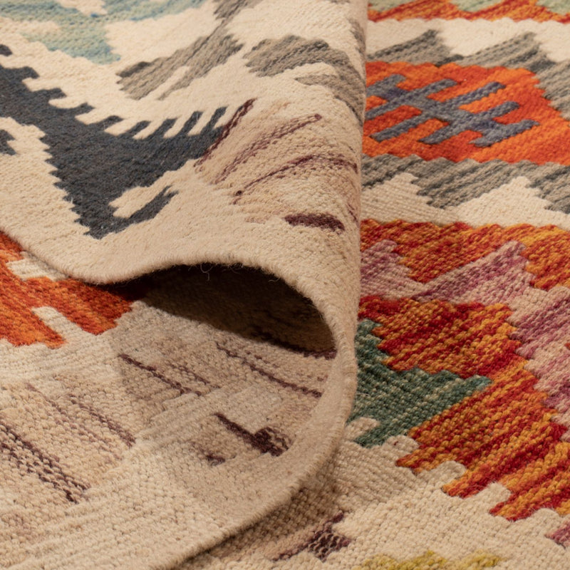 Tappeto Kelim - Splash - 298 x 210 cm - multicolore