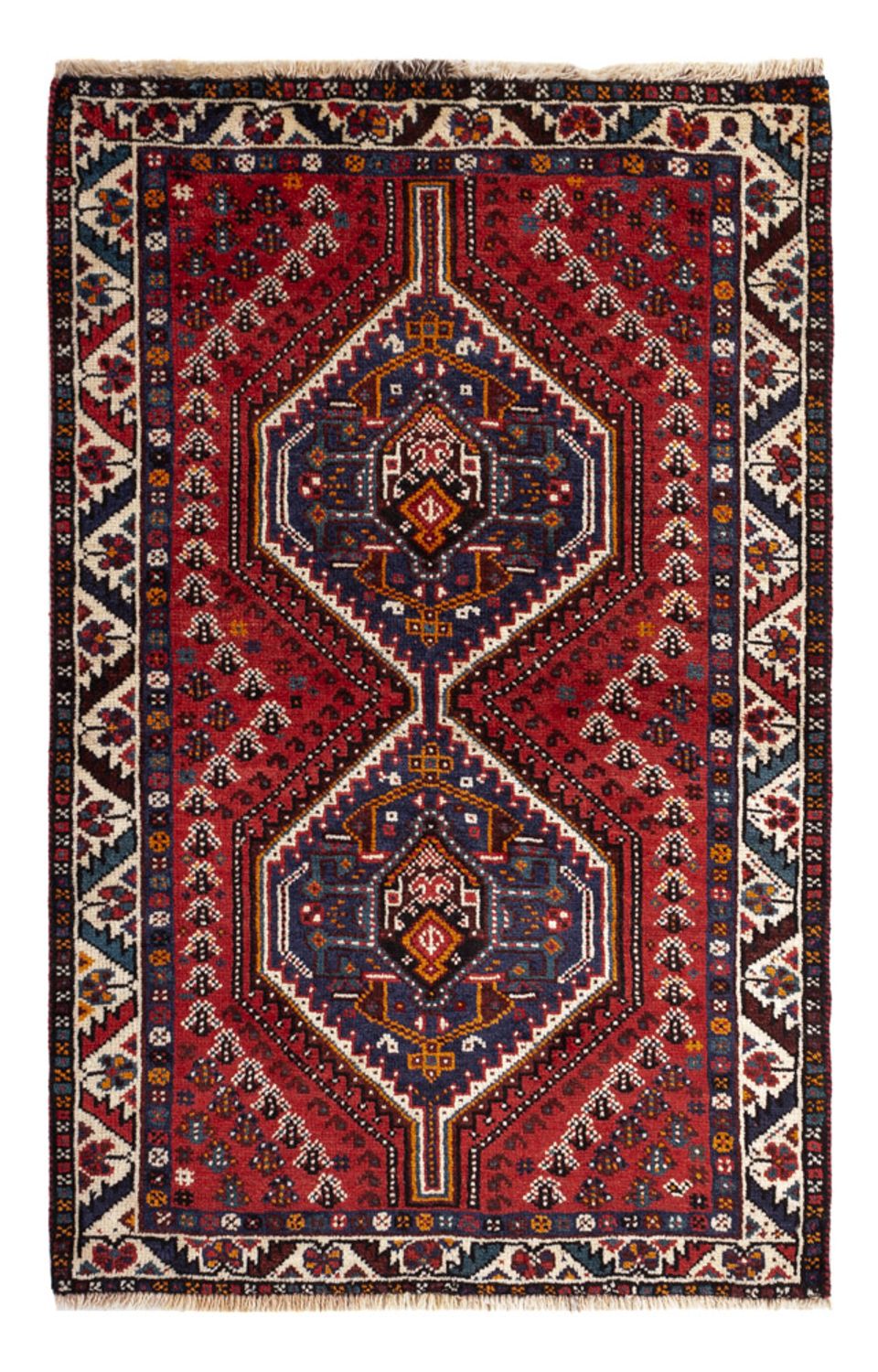 Tappeto Persero - Nomade - 133 x 84 cm - rosso scuro