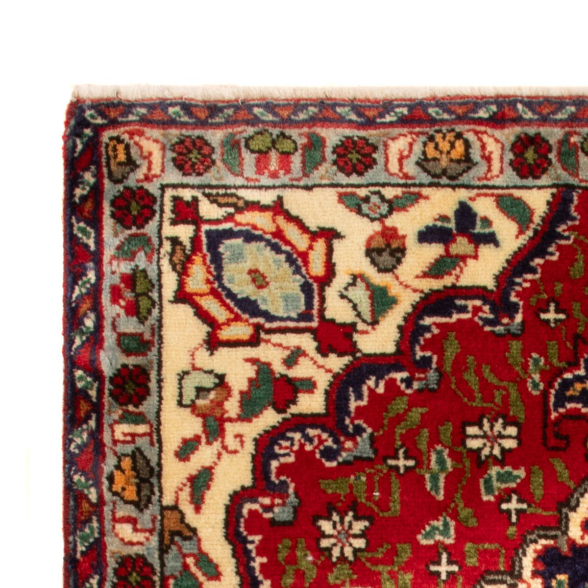 Tappeto Persero - Tabriz - 86 x 56 cm - rosso