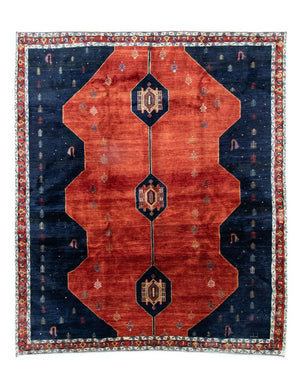 Tappeto Persero - Nomade - 292 x 259 cm - blu