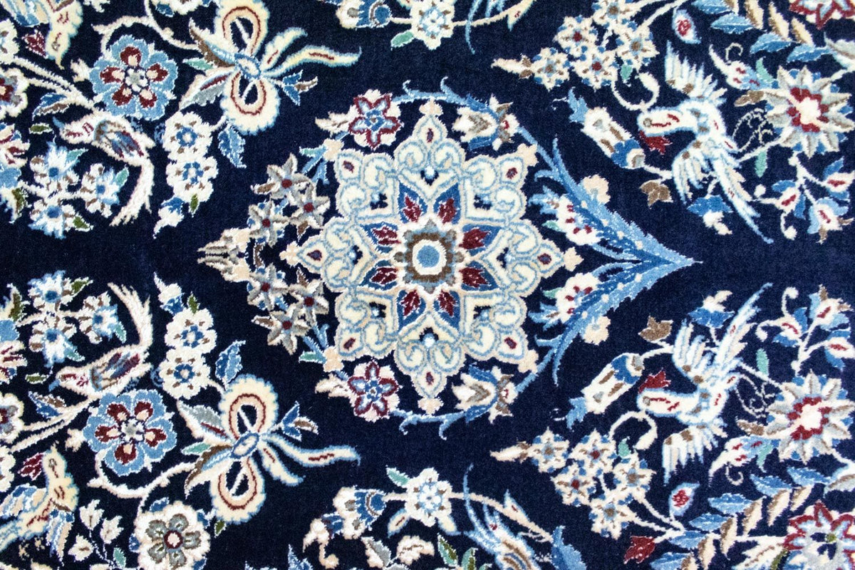 Tappeto Persero - Nain - Reale - 342 x 250 cm - blu scuro