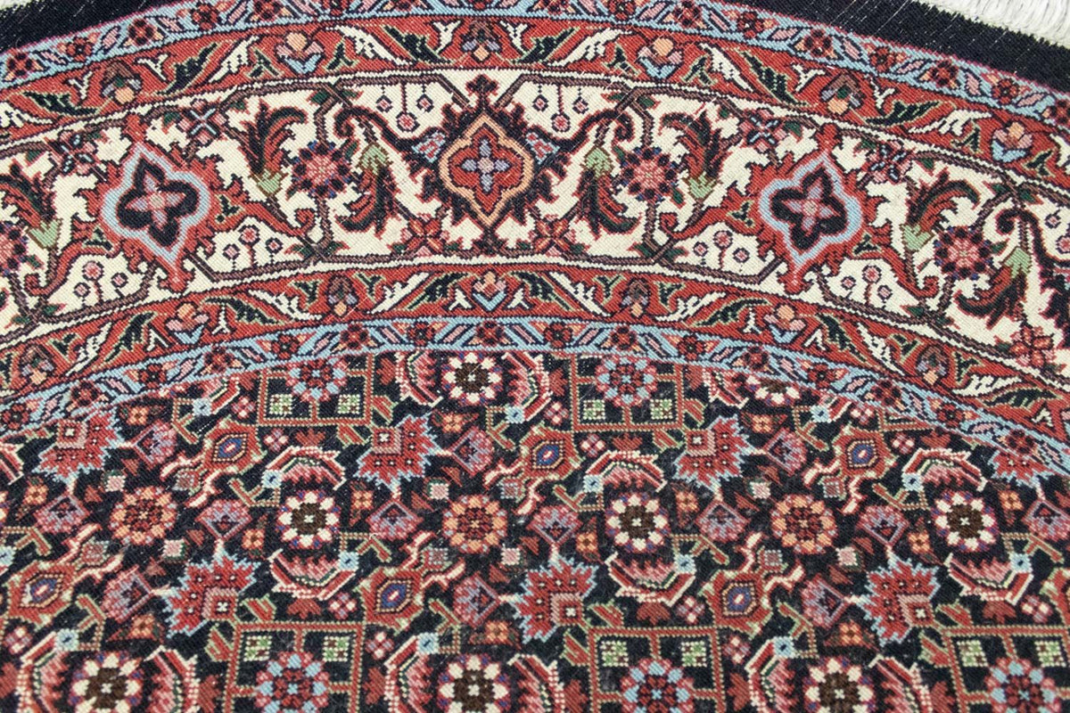 Tappeto Persero - Bidjar rotondo - 155 x 155 cm - blu