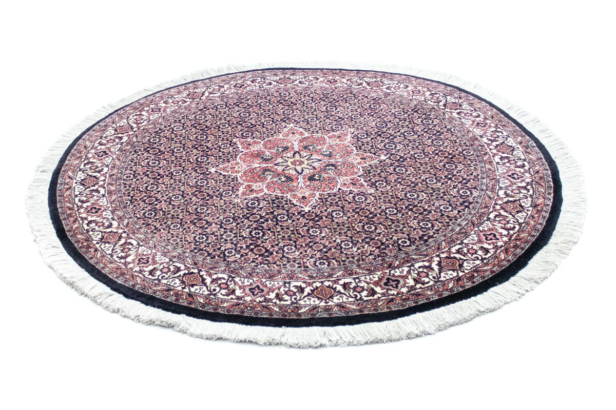 Tappeto Persero - Bidjar rotondo - 155 x 155 cm - blu