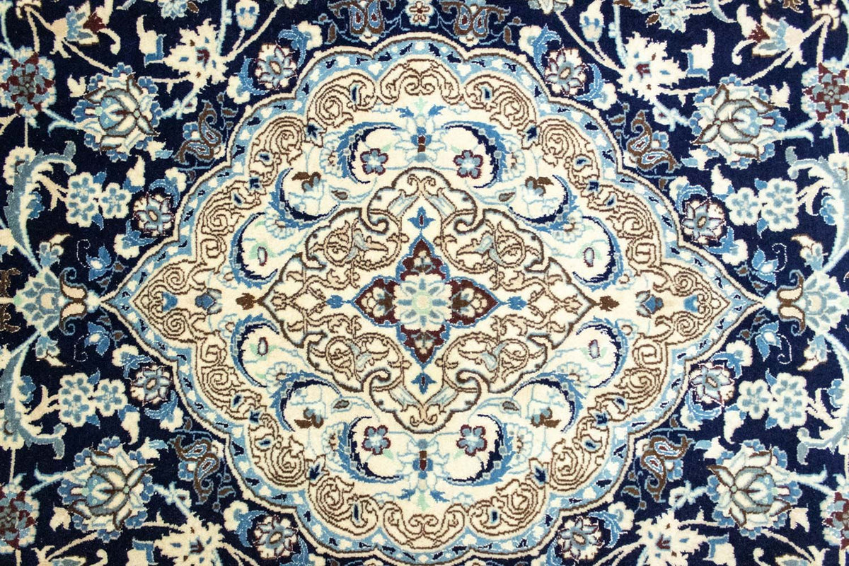 Tappeto Persero - Nain - Reale - 360 x 255 cm - blu scuro