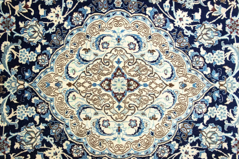 Tappeto Persero - Nain - Reale - 360 x 255 cm - blu scuro