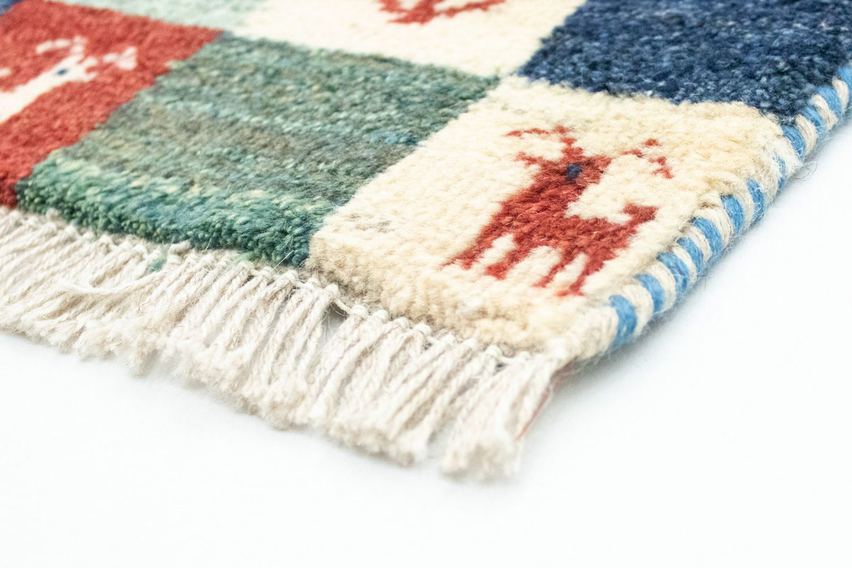 Tappeto Gabbeh - Persero - 60 x 40 cm - multicolore