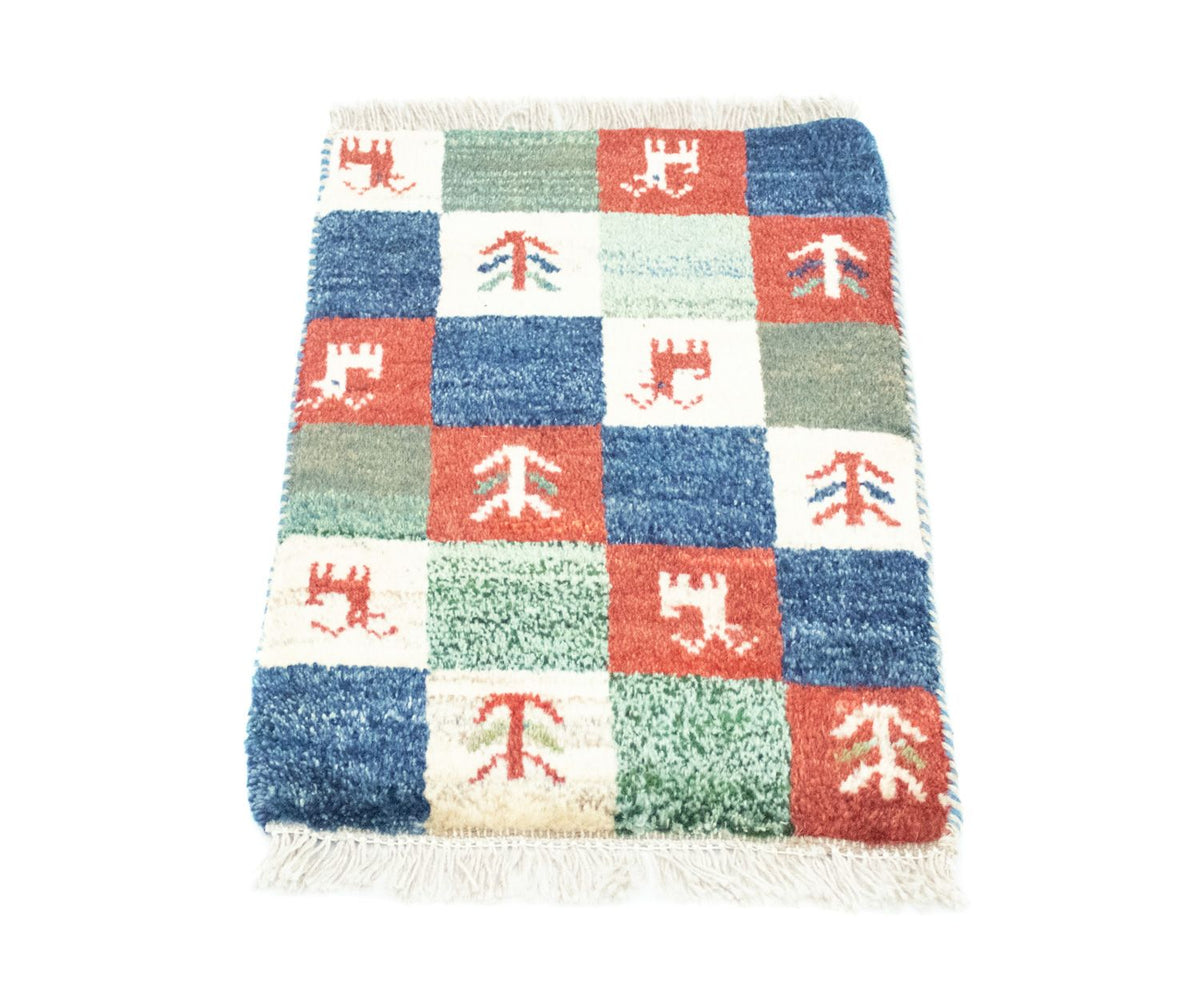 Tappeto Gabbeh - Persero - 60 x 40 cm - multicolore