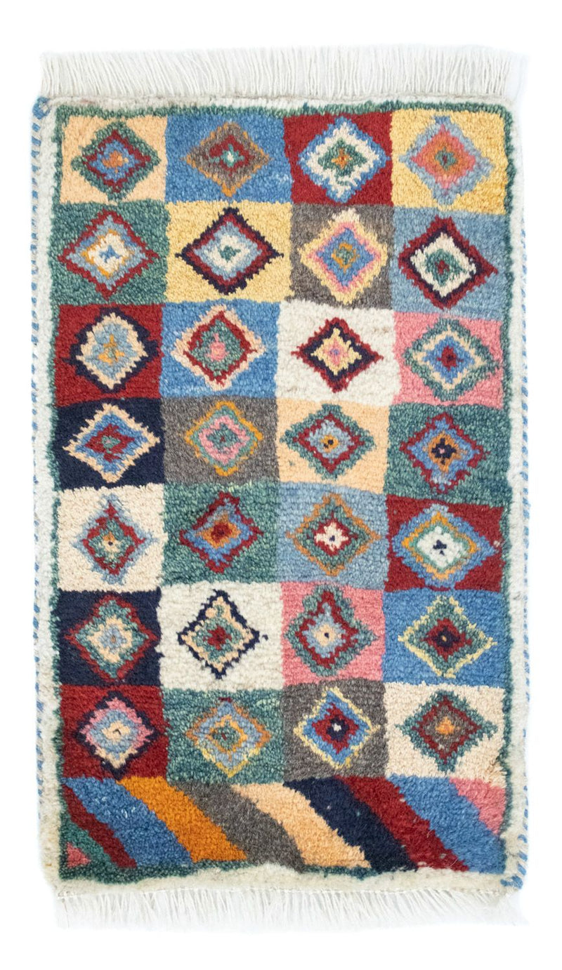 Tappeto Gabbeh - Persero - 60 x 40 cm - multicolore