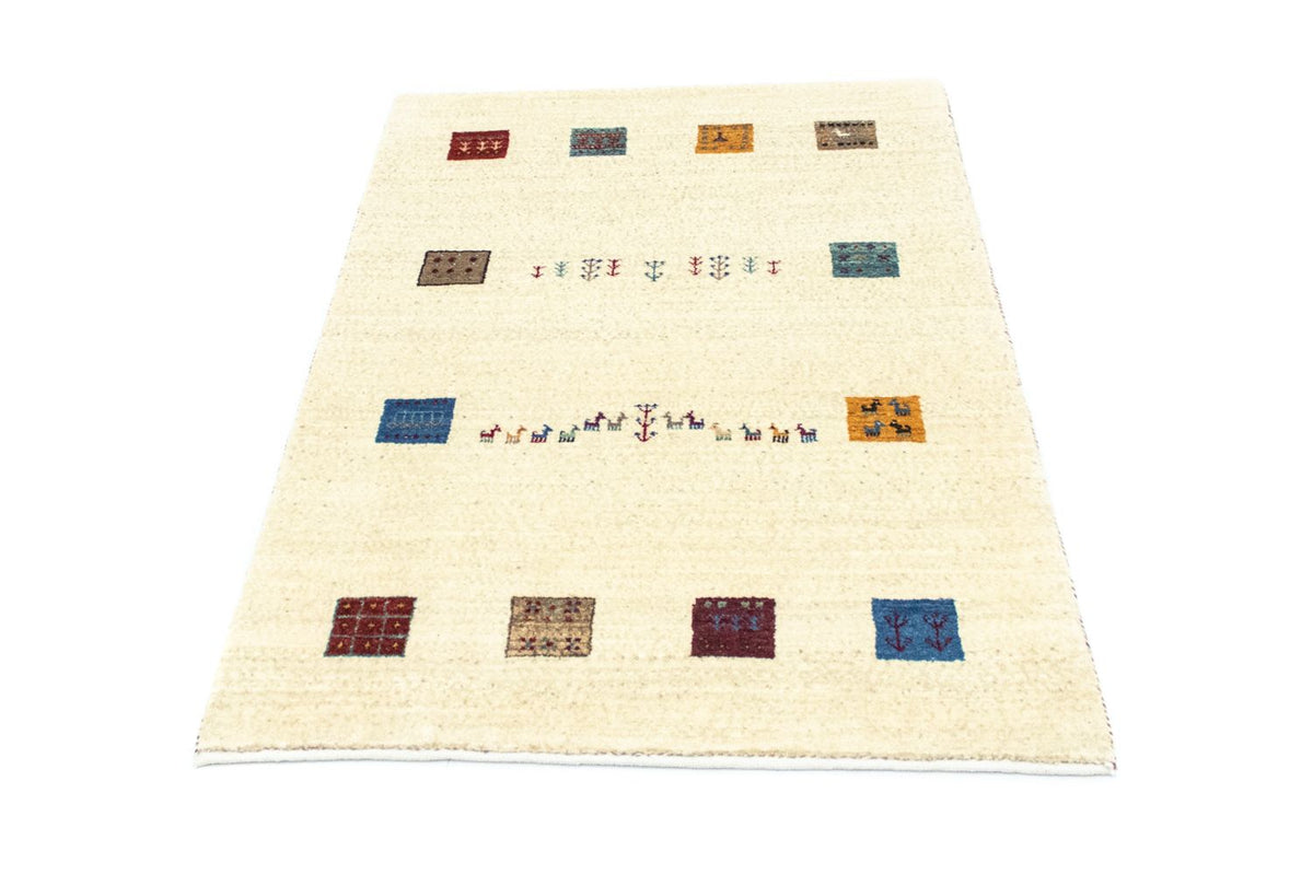 Tappeto Gabbeh - Loribaft Persero - 128 x 80 cm - beige